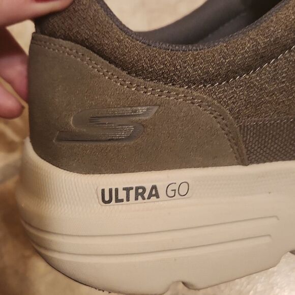 Skechers GoWalk Men's Gray Water Repellent Slip-on Shoes Size 9 - Picture 12 of 12